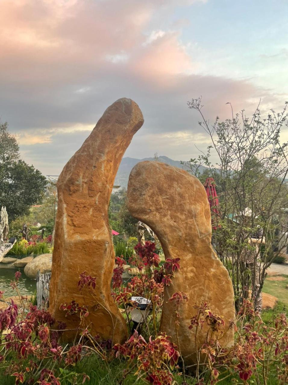 Homestay Chan Que Bảo Lộc Esterno foto