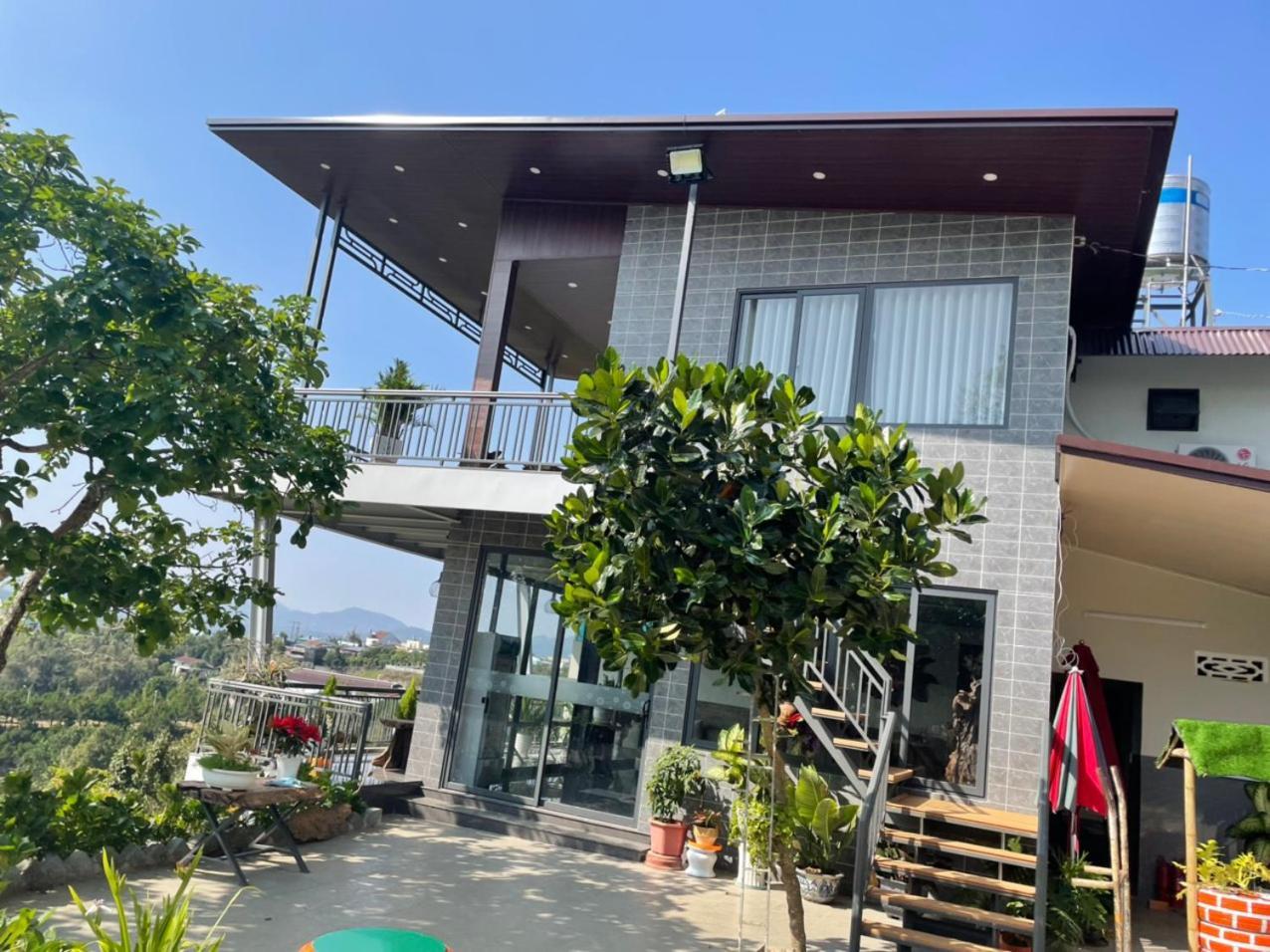 Homestay Chan Que Bảo Lộc Esterno foto